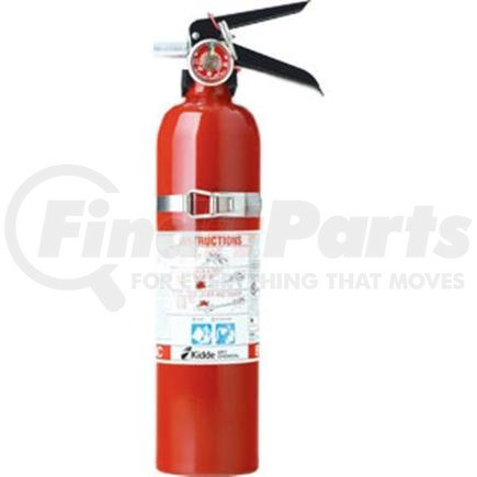 466422K by KIDDE - Kidde 2.75 lb BC Automotive FC10M Extinguisher w/ Plastic Bracket w/ Metal Strap (Rechargeable)
