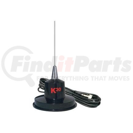 Truckspec K-30 K40 35" Magnet Mount Stainless Steel CB Antenna, 300 Watts