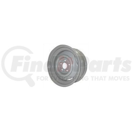 017-117-25 by DEXSTAR - Trailer Wheel Grey 5-Lug on 4.50" bolt circle 15x6