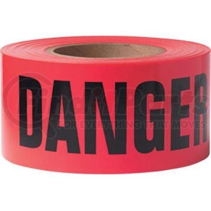 LB31022Y16PR by PRESCO - Presco Barricade Tape, 2.5 mil, "Caution", Yellow, 8/Case