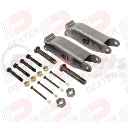 K71-366-00 by DEXTER AXLE - Suspension Equalizer Beam Bracket - Slipper Spring Kit, for 7000-8000 lbs Axles, 36 " Axle Spacing