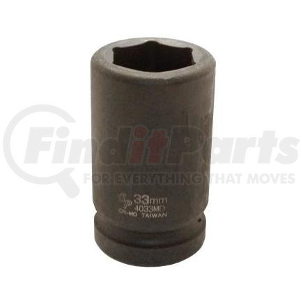 4033MD by GREY PNEUMATIC - 1" Drive x 33mm Deep Impact Socket