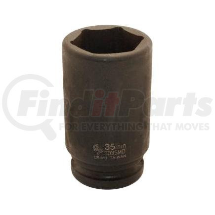 4035MD by GREY PNEUMATIC - 1" Drive x 35mm Deep Impact Socket