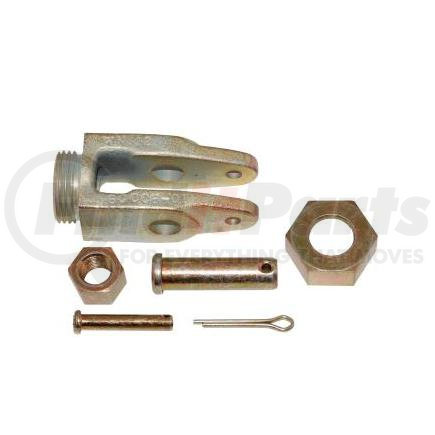 AS3019 by GUNITE - ASA Clevis Kit - Collar Lock - Straight - 1/2-20 & 5/8-18 Thd. - 1/2" Pin (Gunite)