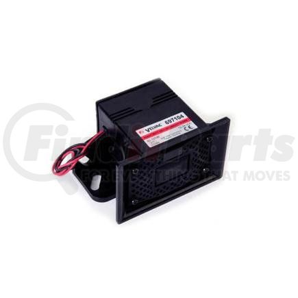 Velvac 697104 Horn Reflex Horn - 82-107 Decibel, Integrated Nylon Mounting Bracket