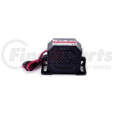 Velvac 697103 Speaker Self-adjusting Speaker Style Alarm - 82-102 Decibel, Wire Connection