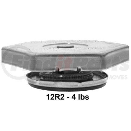 12R2 by ACDELCO - 4 P.S.I. Radiator Cap