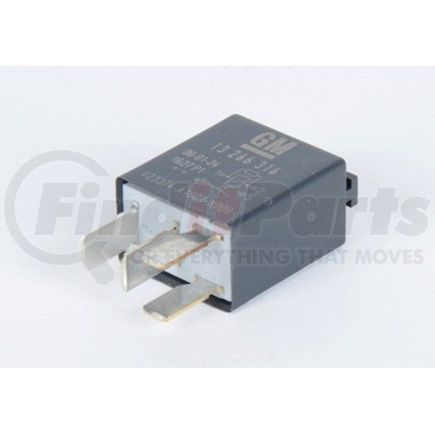 13266316 by ACDELCO - Black Multi-Purpose Relay
