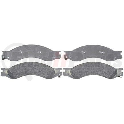 14D1064M by ACDELCO - Semi-Metallic Rear Disc Brake Pad Set