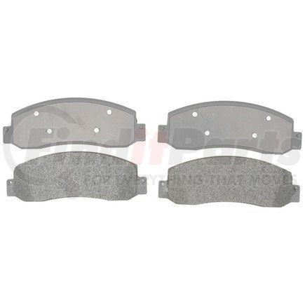 14D1069M by ACDELCO - Semi-Metallic Front Disc Brake Pad Set