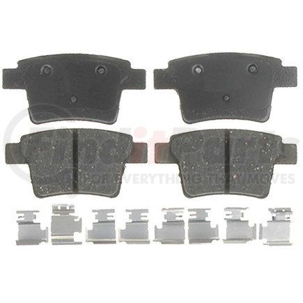 14D1071CH by ACDELCO - Ceramic Rear Disc Brake Pad Set