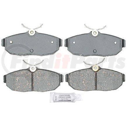 14D1082CH by ACDELCO - Ceramic Rear Disc Brake Pad Set