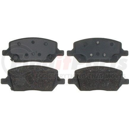 14D1093CH by ACDELCO - Ceramic Rear Disc Brake Pad Set with Hardware