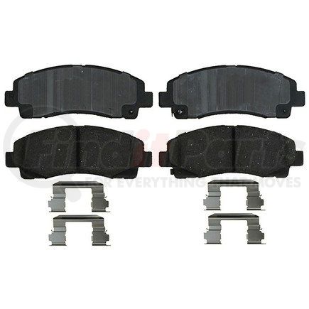 14D1102CH by ACDELCO - Ceramic Front Disc Brake Pad Set