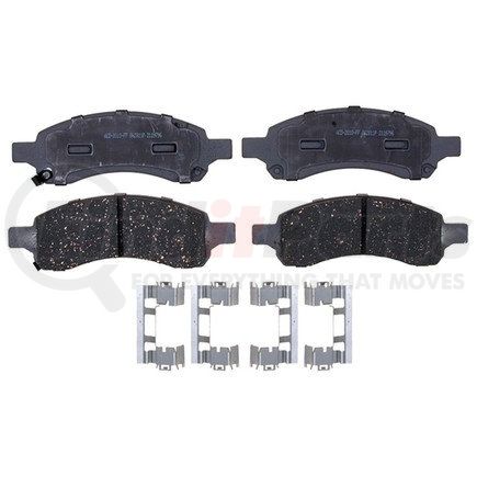 14D1169ACH by ACDELCO - Disc Brake Pad Set - Front, Ceramic, with Hardware