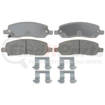 ACDelco 14D1172CH Ceramic Rear Disc Brake Pad Set with Hardware