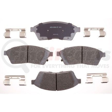 14D1422CH by ACDELCO - Front Disc Brake Pad Set
