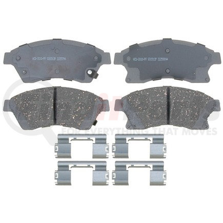 ACDelco 14D1522CH Disc Brake Pad Set Ceramic Front Disc Brake Pad Set with Hardware