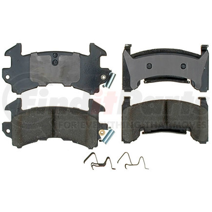 14D154CH by ACDELCO - Ceramic Front Disc Brake Pad Set