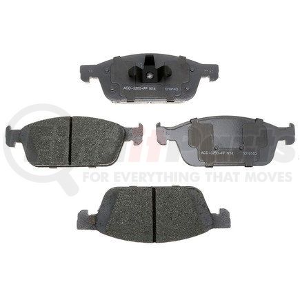 14D1645C by ACDELCO - Semi-Metallic Front Disc Brake Pad Set