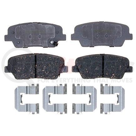ACDelco 14D1284CH Disc Brake Pad Set Ceramic Rear Disc Brake Pad Set with Hardware