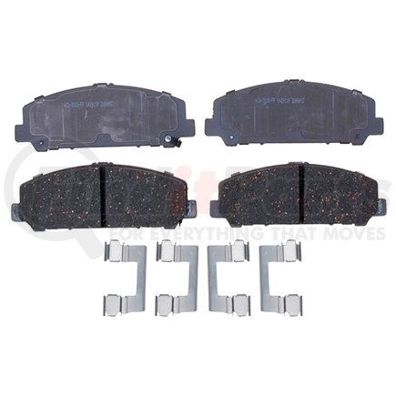 14D1286CH by ACDELCO - Ceramic Front Disc Brake Pad Set with Hardware