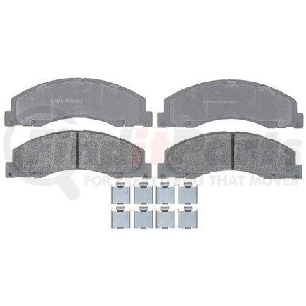 14D1328MH by ACDELCO - Semi-Metallic Front Disc Brake Pad Set