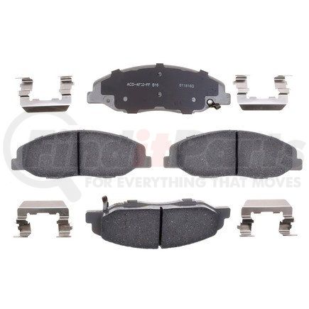 14D1332CH by ACDELCO - Front Disc Brake Pad Set