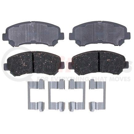 14D1338CH by ACDELCO - Ceramic Front Disc Brake Pad Set with Hardware
