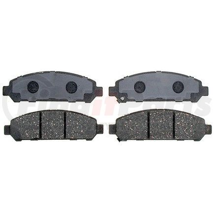 14D1401CH by ACDELCO - Ceramic Front Disc Brake Pad Set