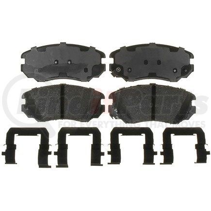 14D1421CH by ACDELCO - Ceramic Front Disc Brake Pad Set