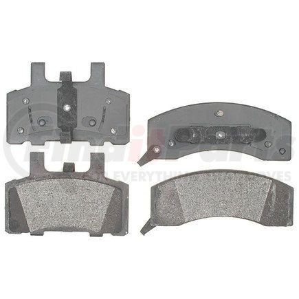 14D370CH by ACDELCO - Ceramic Front Disc Brake Pad Set