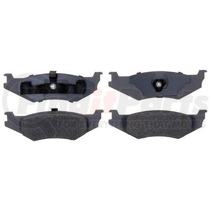 14D415M by ACDELCO - Semi-Metallic Rear Disc Brake Pad Set with Wear Sensor