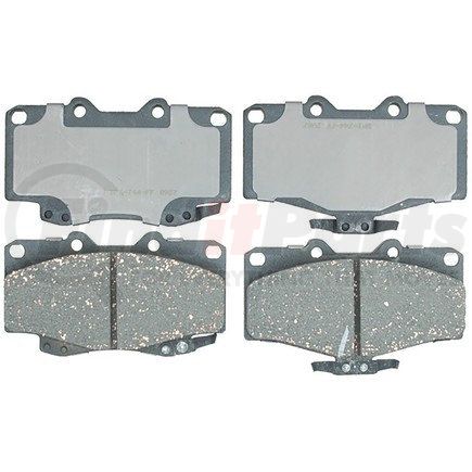 14D436ACH by ACDELCO - Ceramic Front Disc Brake Pad Set