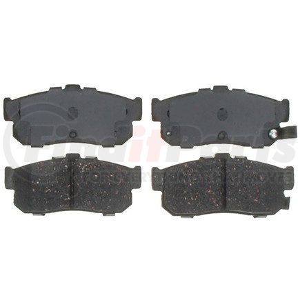 14D540CH by ACDELCO - Ceramic Rear Disc Brake Pad Set