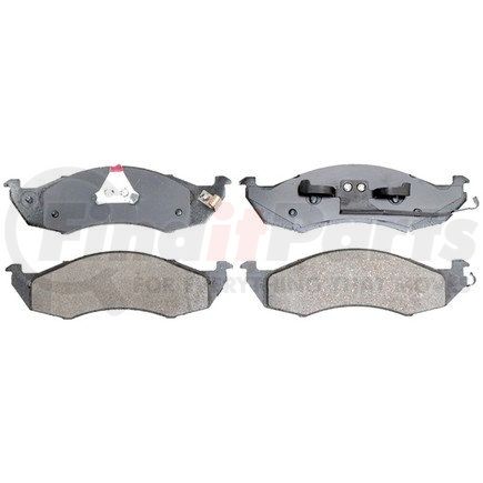 14D576C by ACDELCO - Ceramic Front Disc Brake Pad Set with Wear Sensor