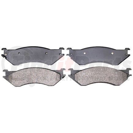 14D702M by ACDELCO - Semi-Metallic Front Disc Brake Pad Set with Wear Sensor