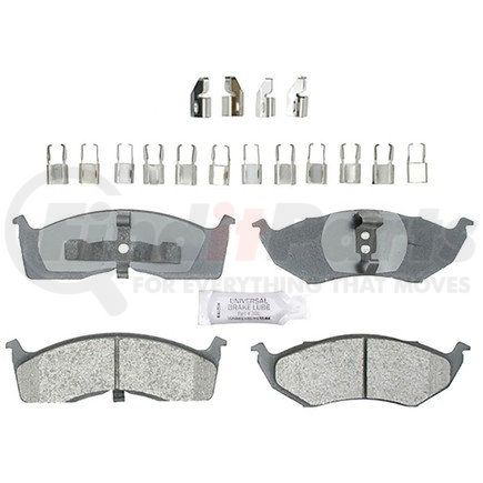 14D730CH by ACDELCO - Ceramic Front Disc Brake Pad Set