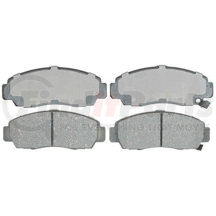 14D787CH by ACDELCO - Ceramic Front Disc Brake Pad Set