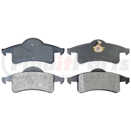 14D791M by ACDELCO - Semi-Metallic Rear Disc Brake Pad Set