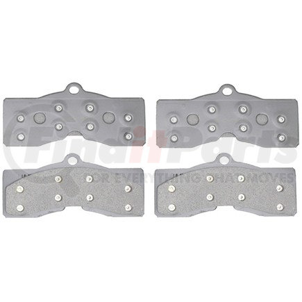 14D8 by ACDELCO - Organic Front Disc Brake Pad Set
