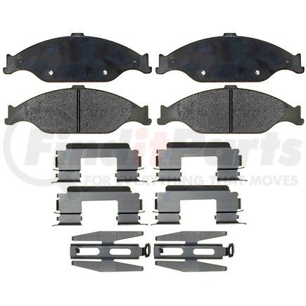14D804CH by ACDELCO - Ceramic Front Disc Brake Pad Set