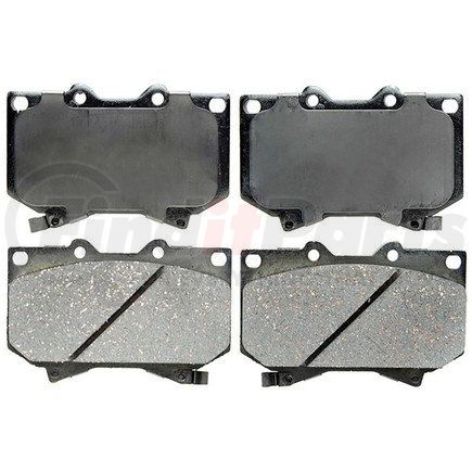 14D812CH by ACDELCO - Ceramic Front Disc Brake Pad Set