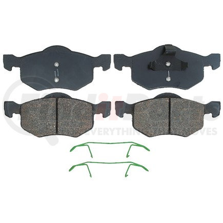 14D843CH by ACDELCO - Ceramic Front Disc Brake Pad Set