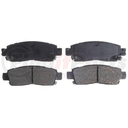 14D883CH by ACDELCO - Disc Brake Pad Set - Rear, Ceramic, with Hardware