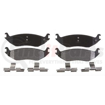 14D898CH by ACDELCO - Ceramic Rear Disc Brake Pad Set
