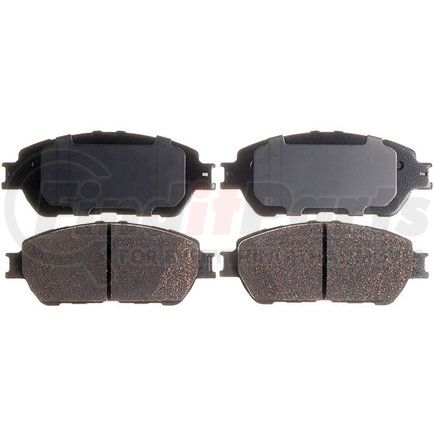 14D906ACH by ACDELCO - Ceramic Front Disc Brake Pad Set