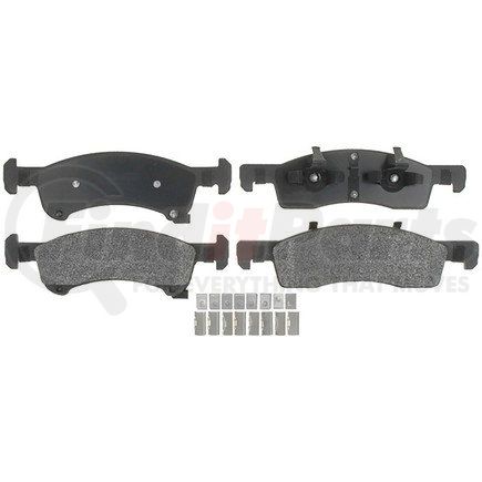 14D934CH by ACDELCO - Ceramic Front Disc Brake Pad Set