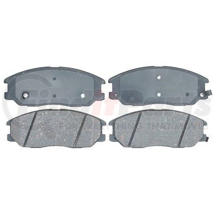 14D955CH by ACDELCO - Ceramic Front Disc Brake Pad Set