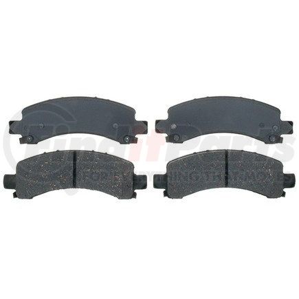 14D974ACH by ACDELCO - Ceramic Rear Disc Brake Pad Set with Hardware